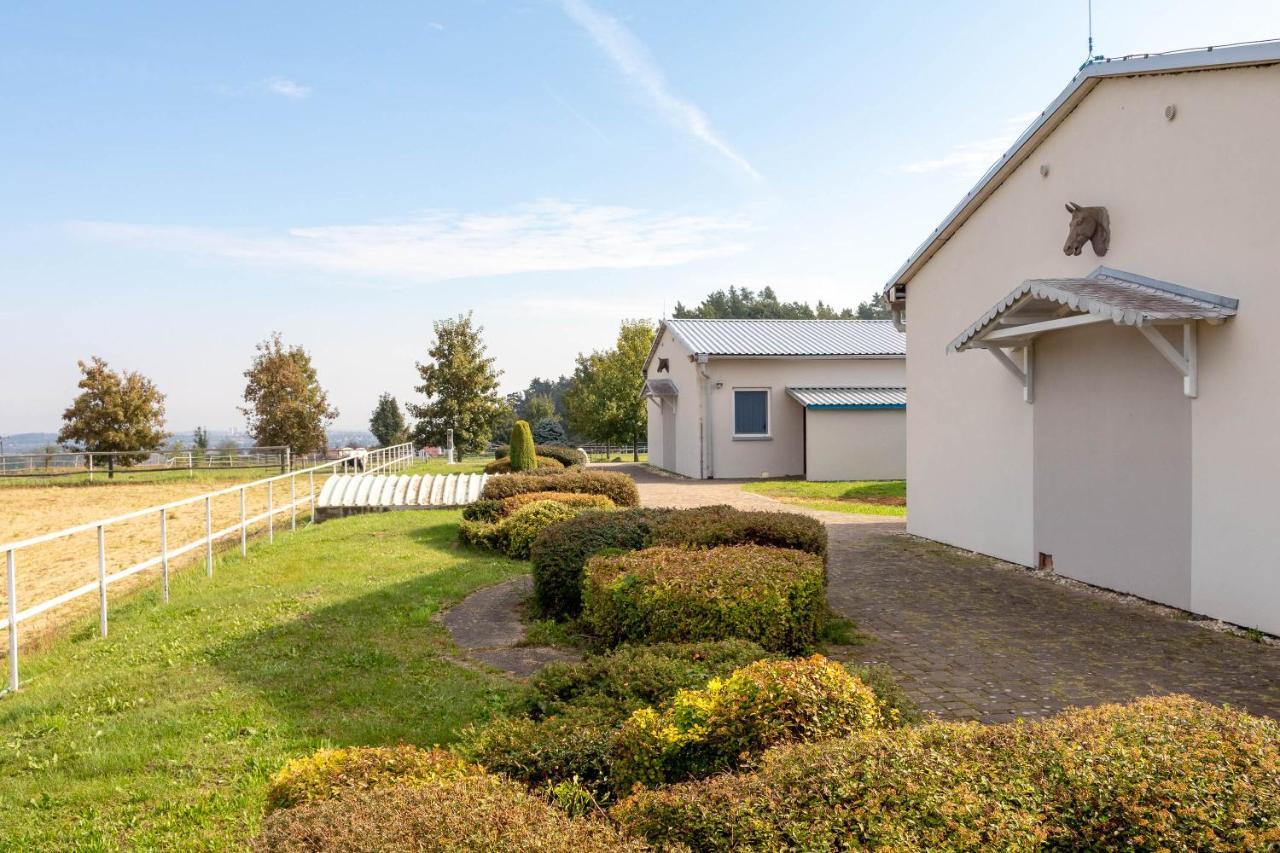 Farma Slunecny Dvur Apartmany A Family Stany Strecha Pod Strechou Hermanuv Mestec Exterior photo